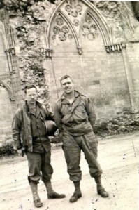 Dad and Donald McGowan, place unkown