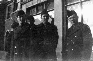 three soldiers in wales 1943-4