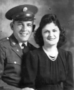 Sgt. Joseph B. Apple, Jr., and his wife, Margaret, 1941